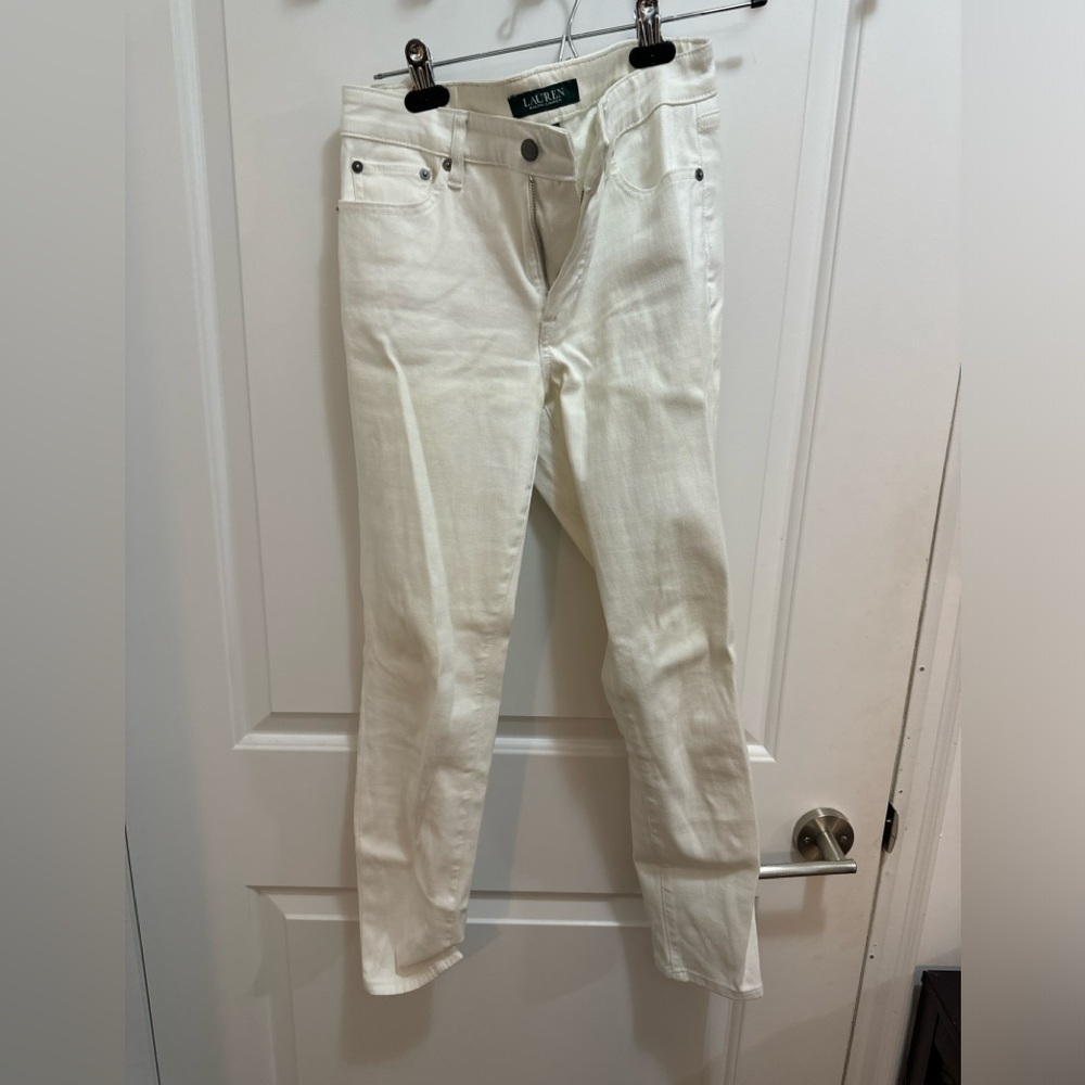 Ralph Lauren White Jeans